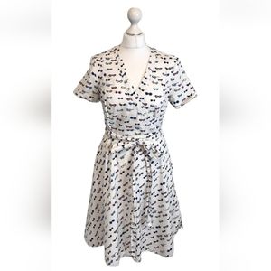 Boden 10L Faux Wrap Dress